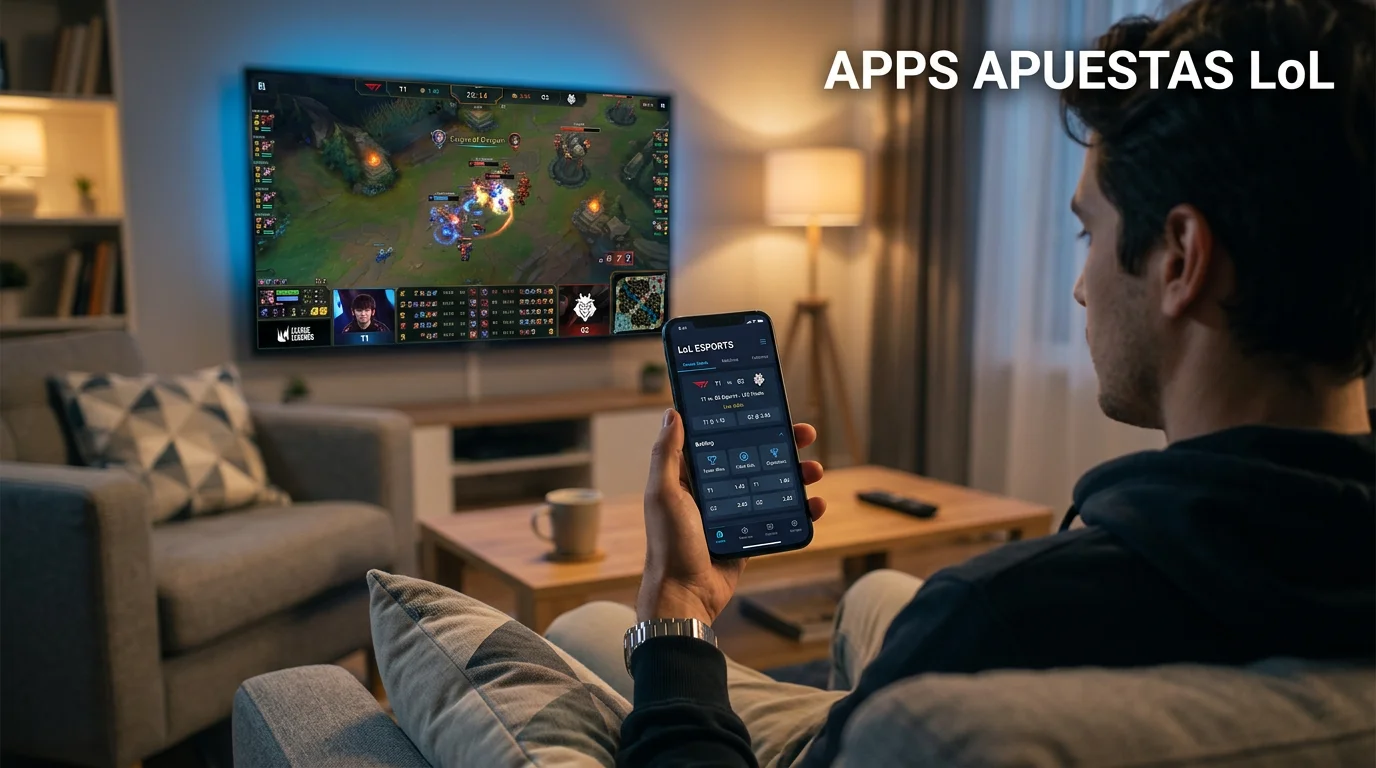 Apps apuestas LoL móvil España