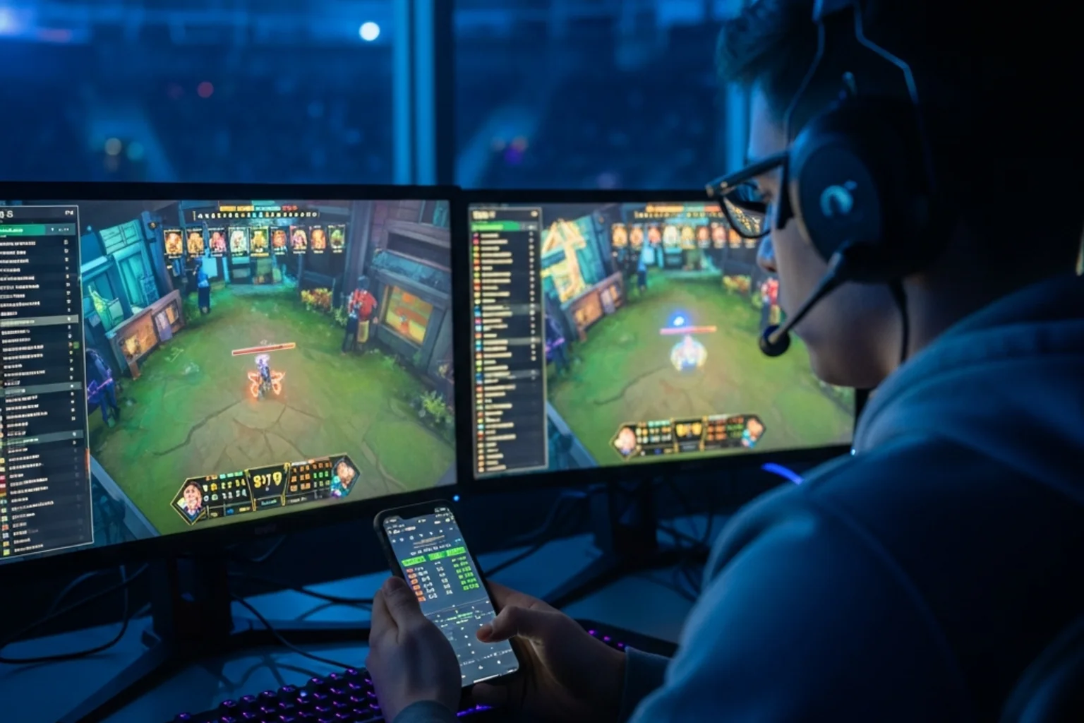 Apuestas en vivo en League of Legends con mercados in-play