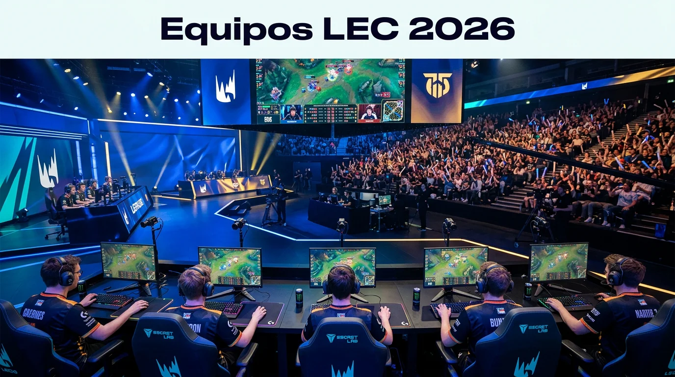 Equipos LEC apuestas eSports europeo