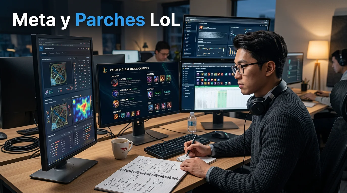 Meta y parches apuestas League of Legends